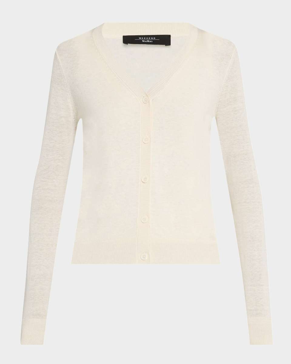 Marabu Knit Silk-Linen Cardigan